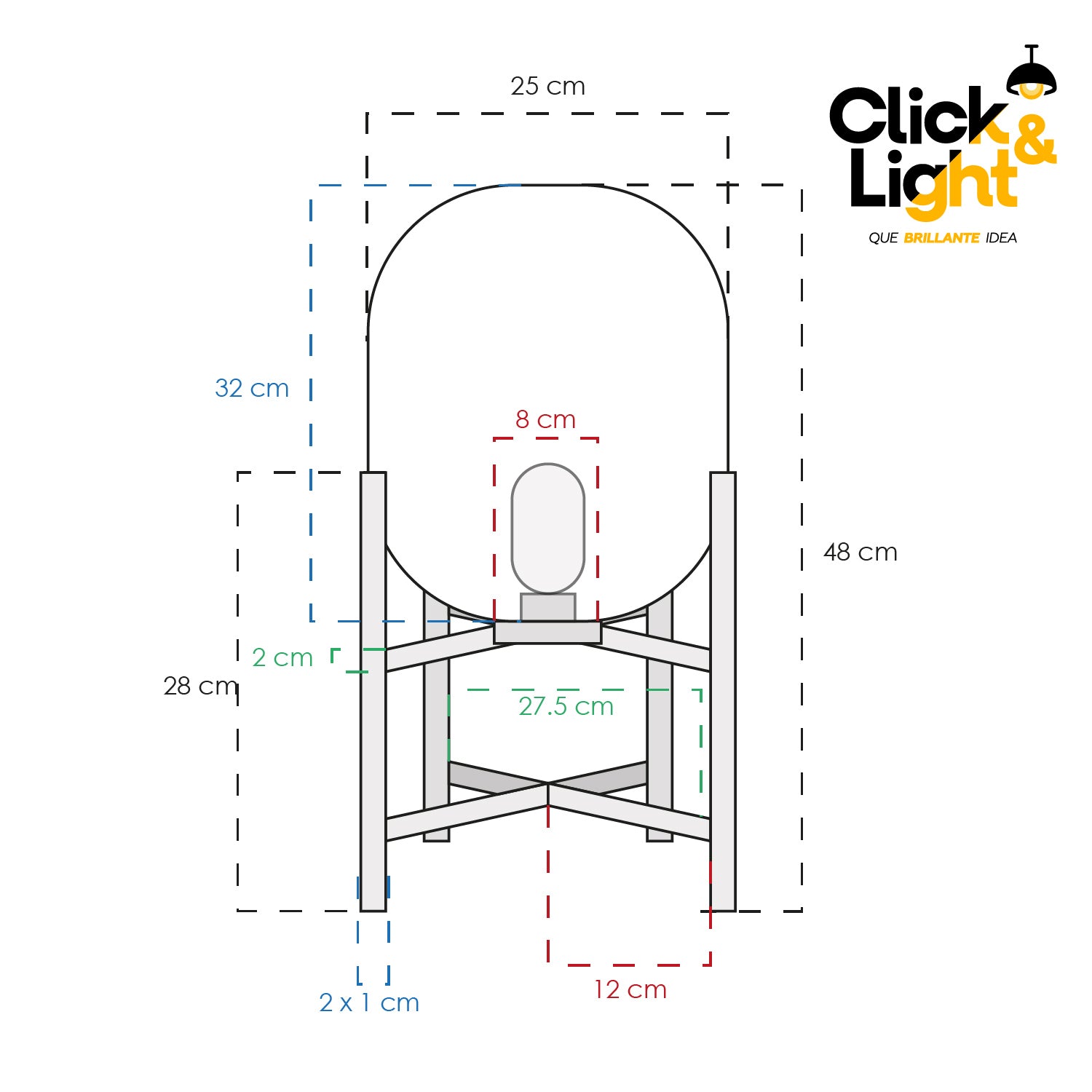 Lámpara de Mesa Armanea Estilo Contemporánea