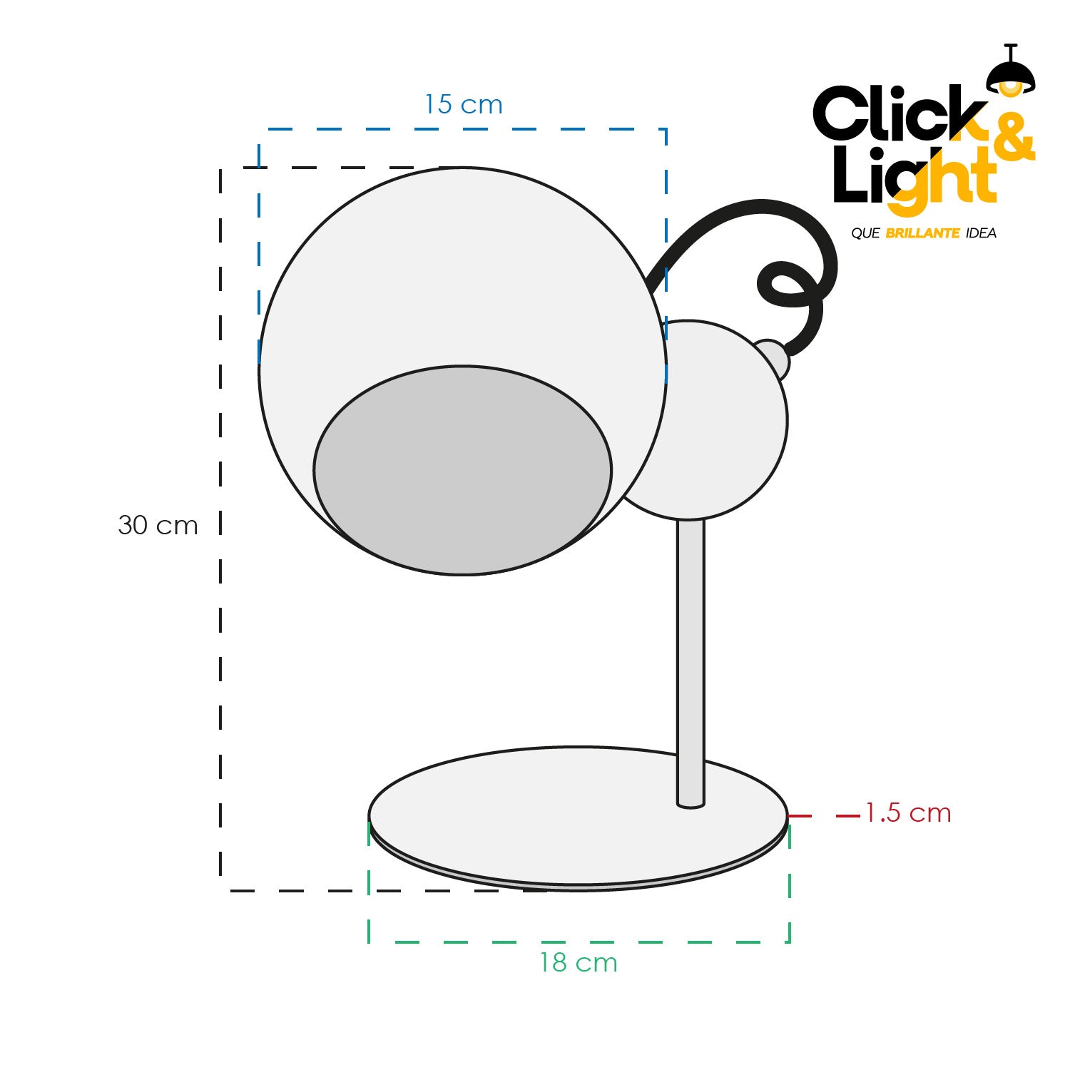 LAMPARA DE MESA TRENDA ROSA INFANTIL