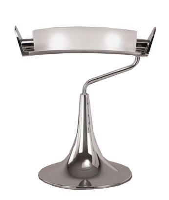 LAMPARA DE MESA 2 LUCES ZIRA MODERNA
