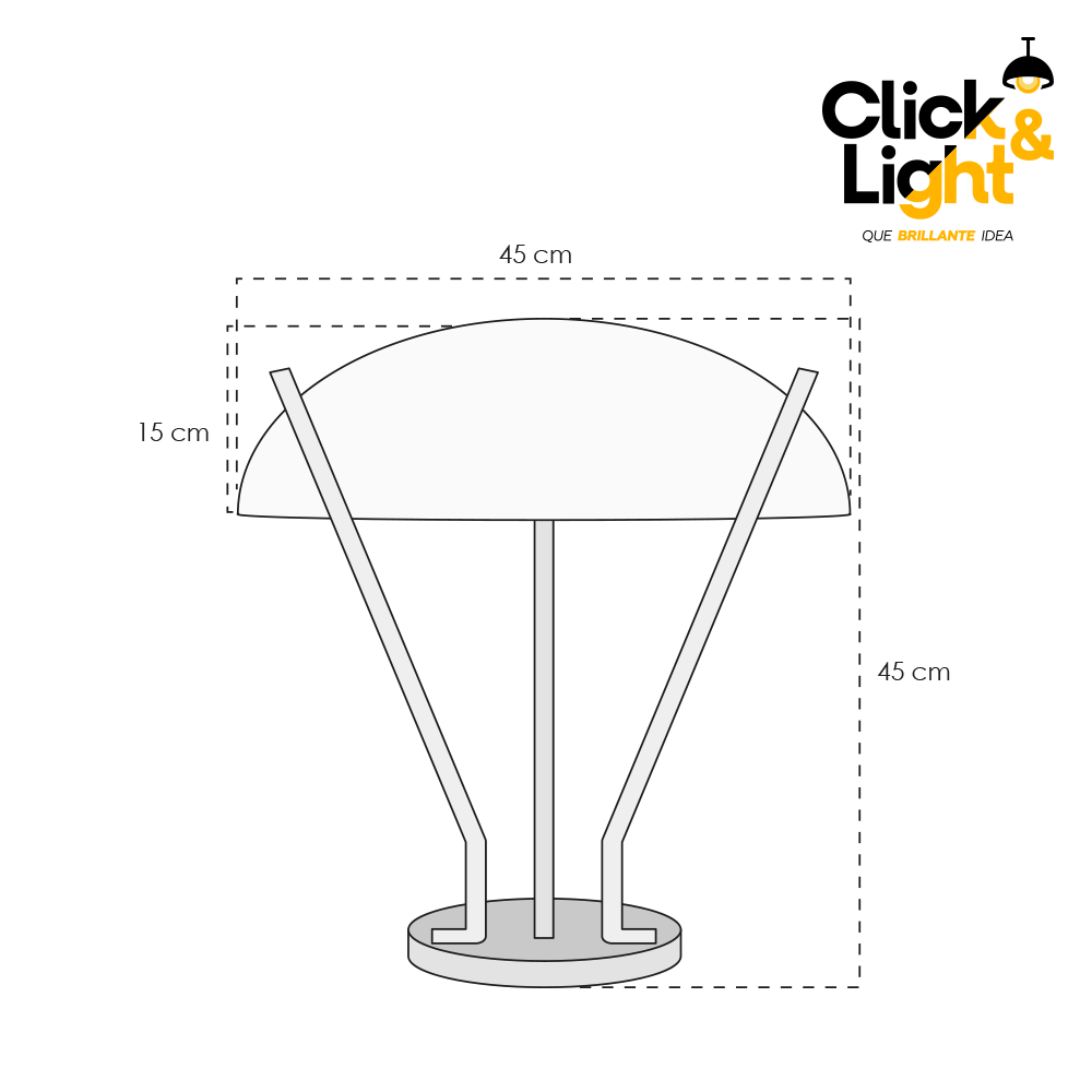 LAMPARA DE MESA MOSCU CONTEMPORANEA