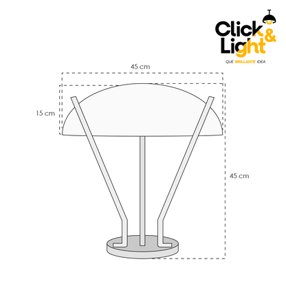 LAMPARA DE MESA MOSCU CONTEMPORANEA