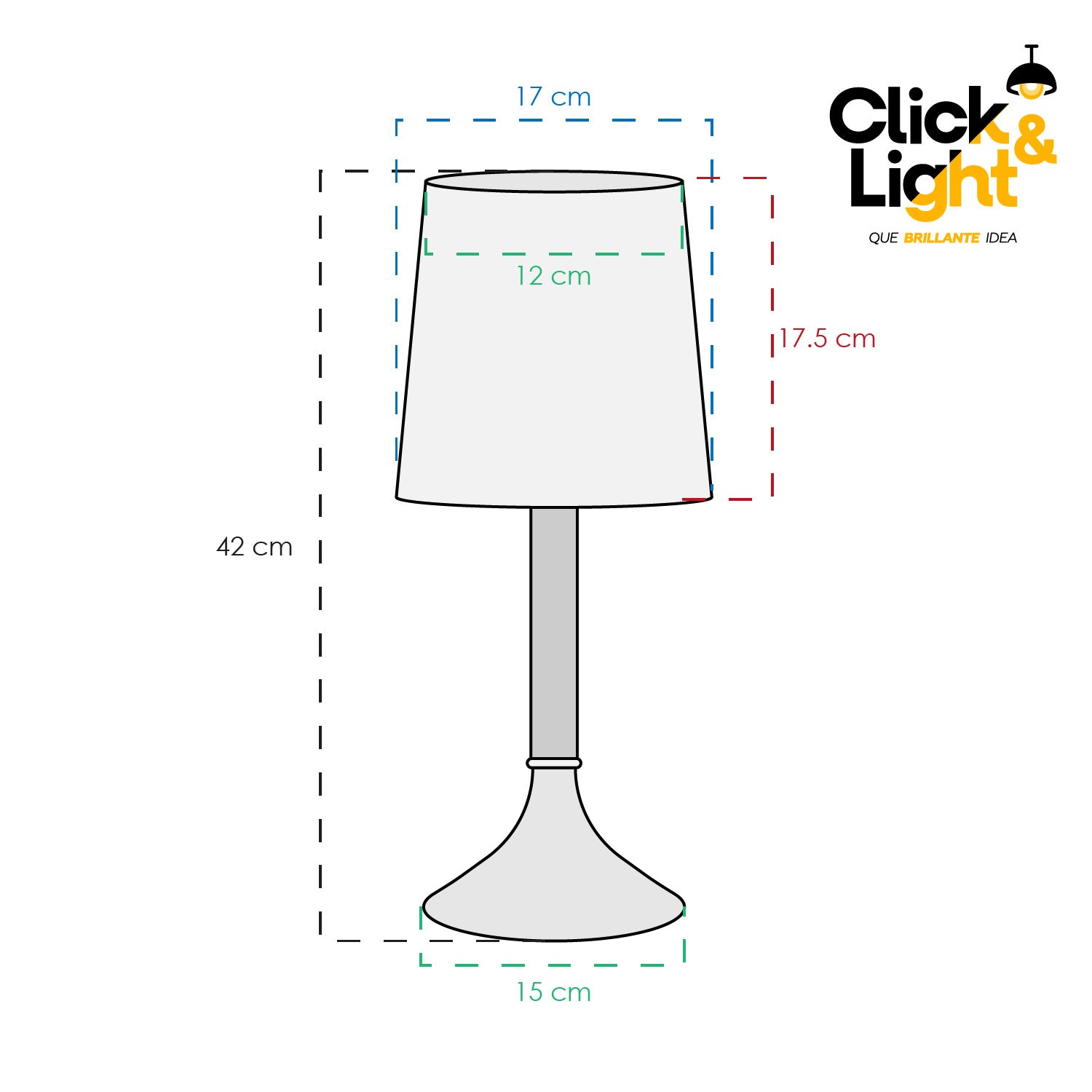 LÁMPARA DE MESA CONTEMPORANEA NALA