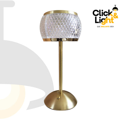 Lámpara De Mesa Mini Aura Estilo Contemporánea