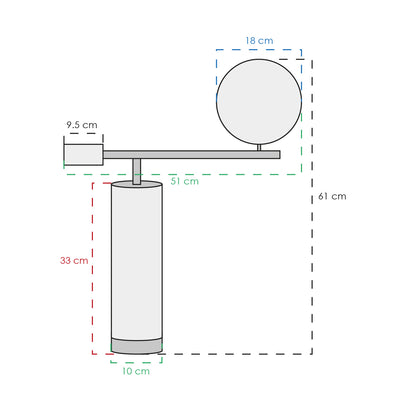 Lámpara de Mesa Caltex Estilo Contemporáneo