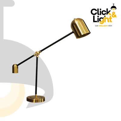 LAMPARA DE MESA LIBRA ESTILO RETRO