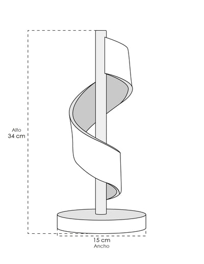 LAMPARA DE MESA SIKEU CONTEMPORANEA