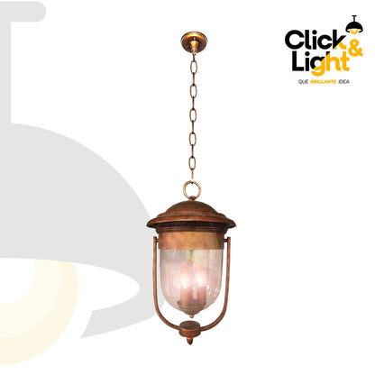 Colgante Arista Moderno - Click & Light