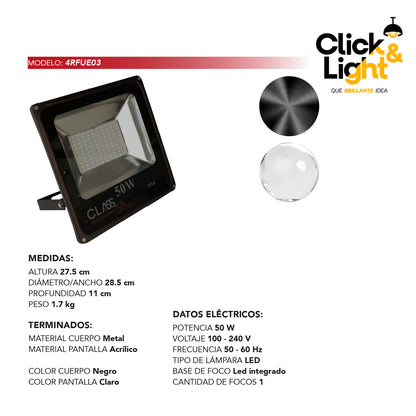 Reflector Focus Estilo Moderno