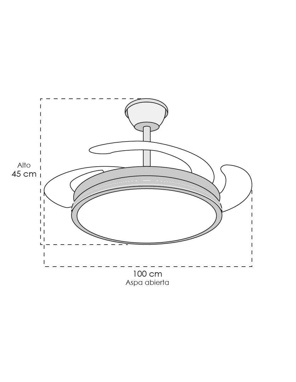 VENTILADOR KEOPI CAFE MODERNO