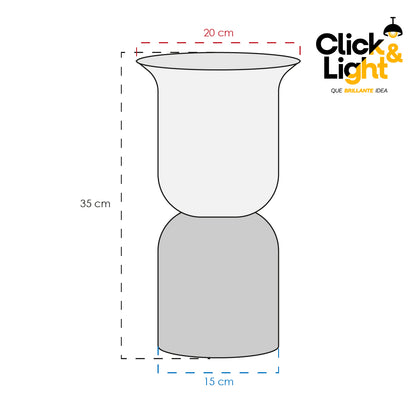 Lámpara De Mesa Mirea Estilo Contemporáneo