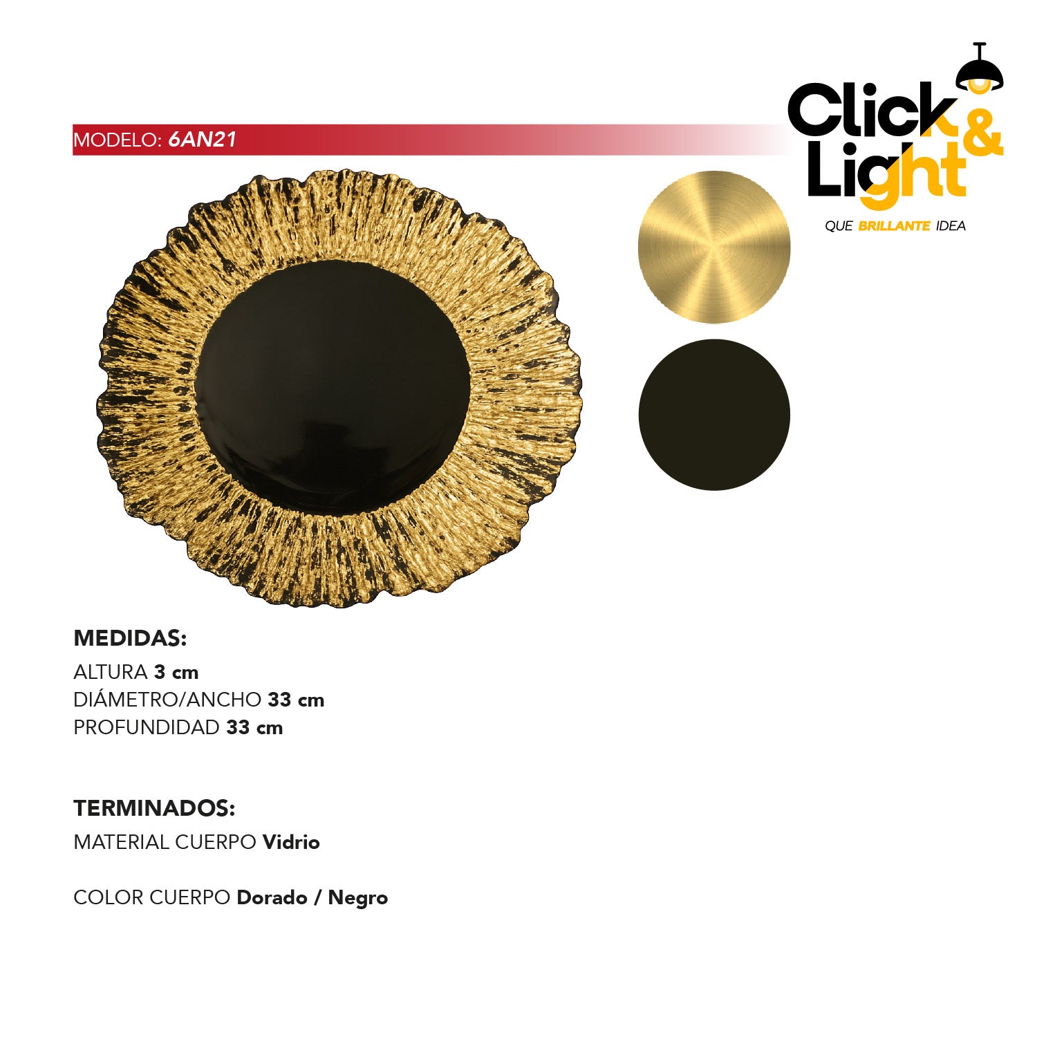 PLATO DECORATIVO JUEN ELEGANTE MODERNO