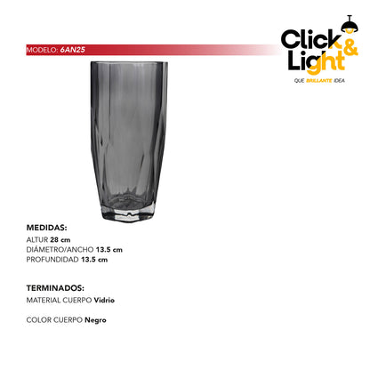 Florero de Vidrio Derby Elegante