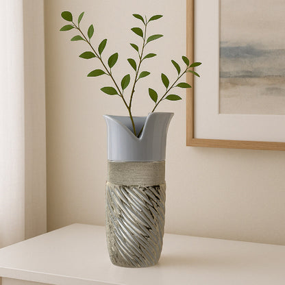 FLORERO DECORATIVO DE CERAMICA MODERNO EXETER