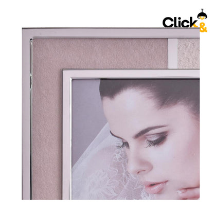 PORTA RETRATO MODERNO CIMA COLOR ROSA ELEGANTE