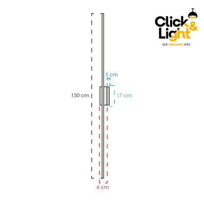 ARBOTANTE CLARISSA MINIMALISTA COLOR BLANCO TITANIO