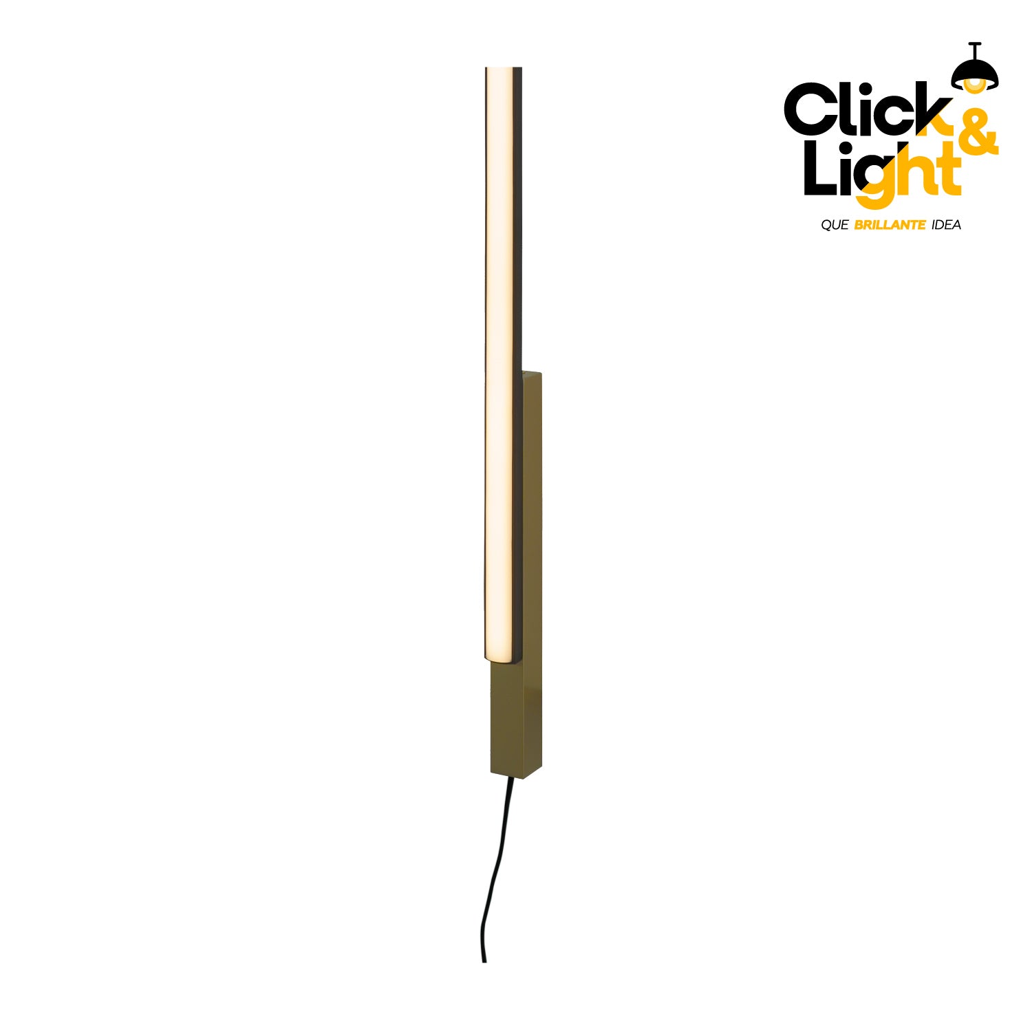 ARBOTANTE LED MODERNO COLOR DORADO