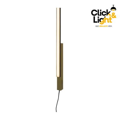 ARBOTANTE LED MODERNO COLOR DORADO