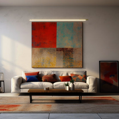 ARBOTANTE LED MODERNO COLOR DORADO