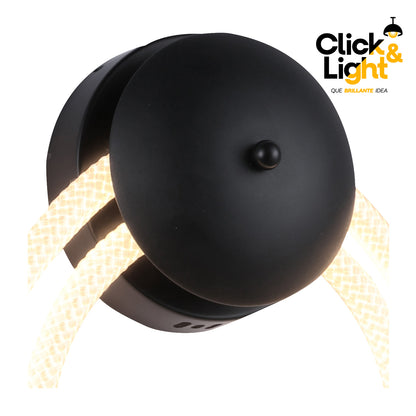 ARBOTANTE MODERNO COLOR NEGRO MATE