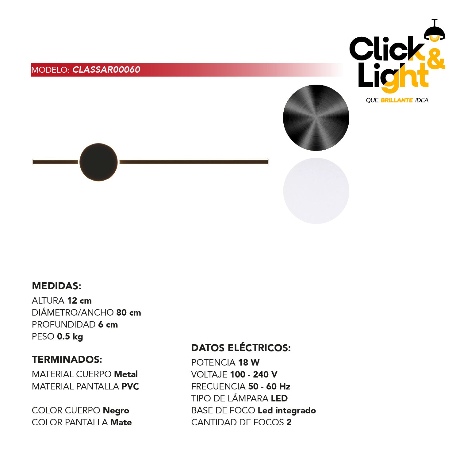 Arbotante Estilo Minimalista