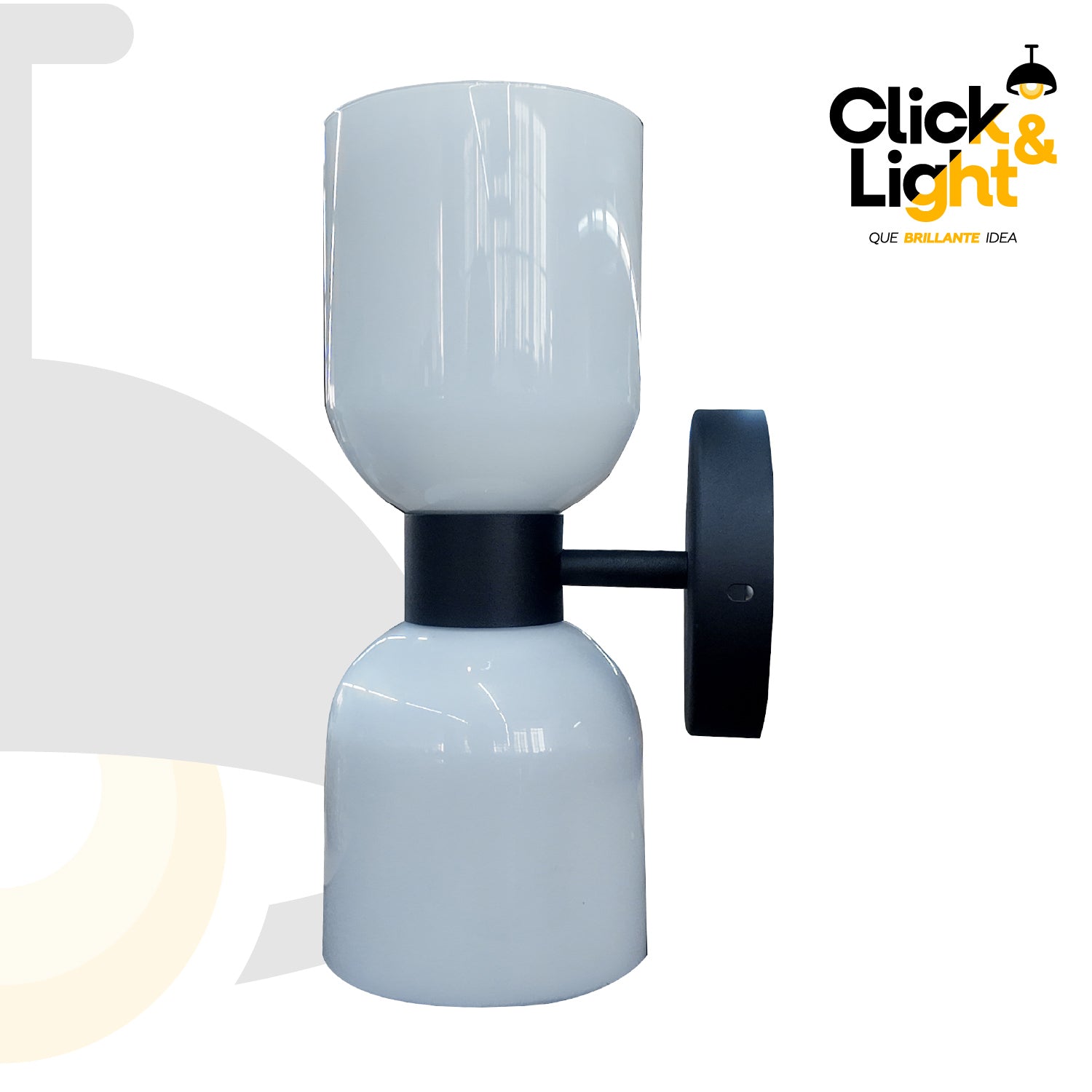 Arbotante Moderno Led Brotex Negro