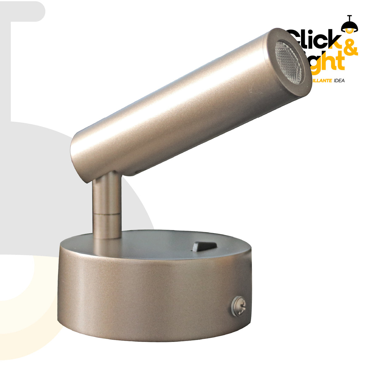 Arbotante LED Jacinto · spot orientable, arena
