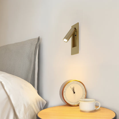 arbotante empotrable dorado estilo contemporáneo Ariel