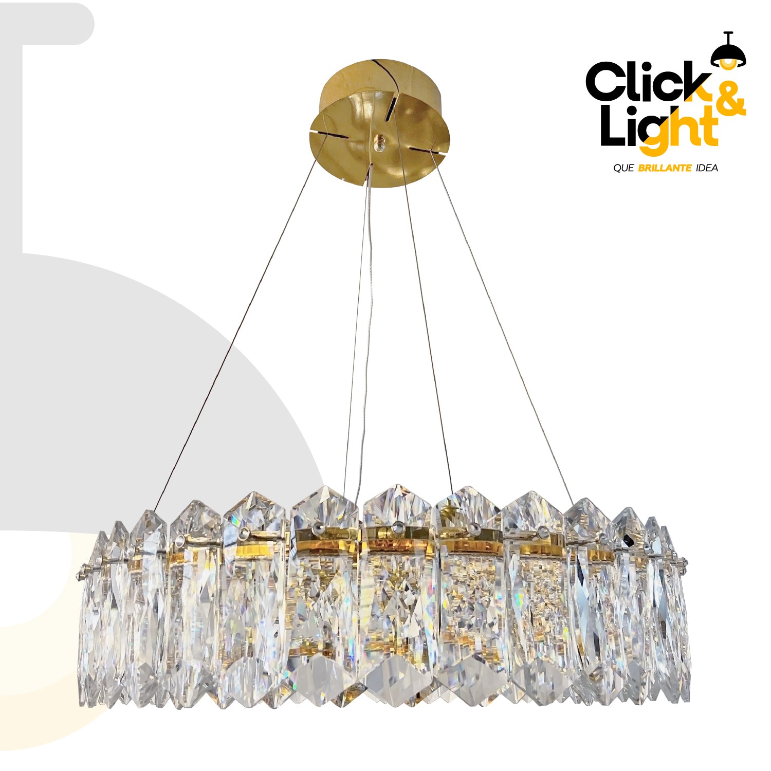 COLGANTE CHESTER ELEGANTE DORADO