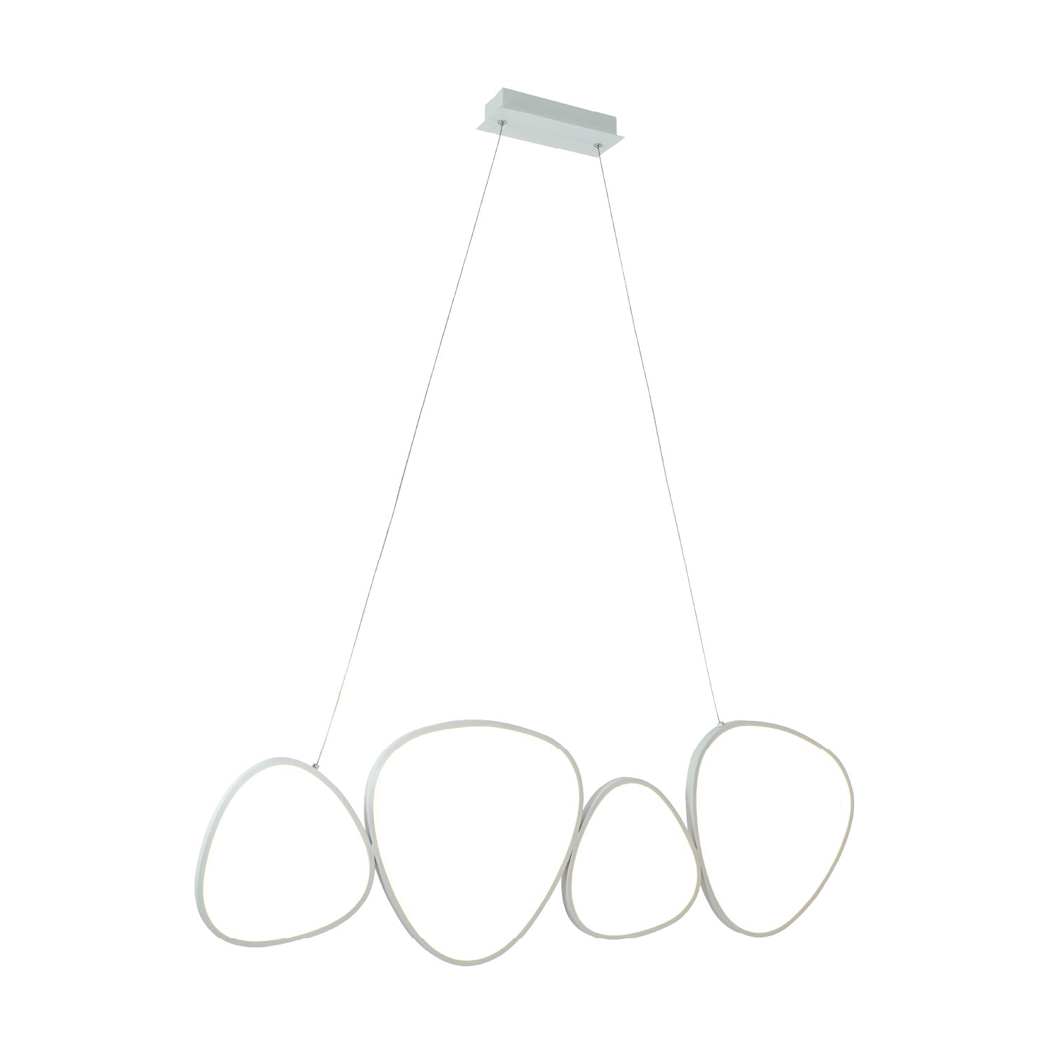 COLGANTE GRETTEL MINIMALISTA BLANCO MATE