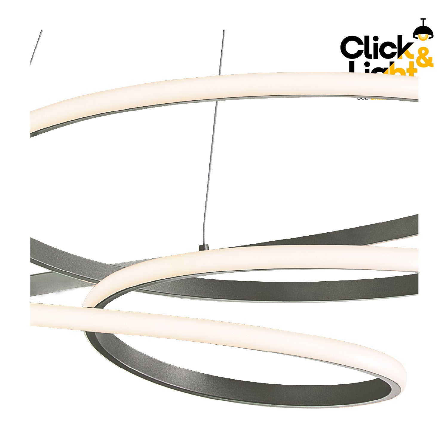COLGANTE GREENDI MINIMALISTA GRIS MATE
