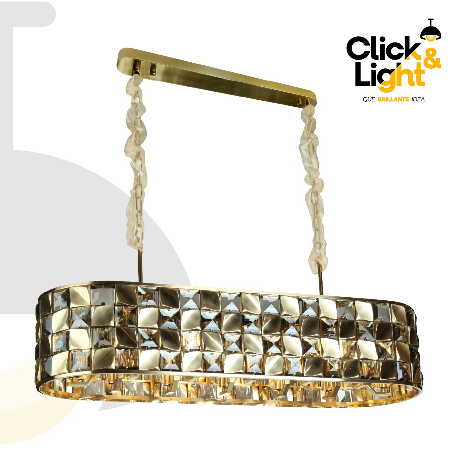 COLGANTE GUINDEL MODERNO COLOR DORADO