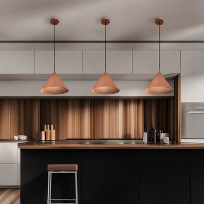 COLGANTE CARIN INDUSTRIAL COLOR MARRÓN