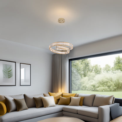 COLGANTE ANDREA MODERNO DORADO CLARO