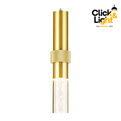 COLGANTE MODERNO MARIANA DORADO CLARO