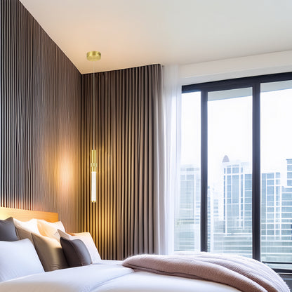 COLGANTE MODERNO MARIANA DORADO CLARO