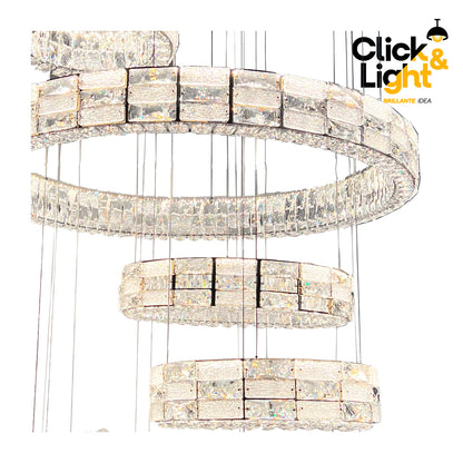 COLGANTE MODERNO MONICA DORADO CLARO