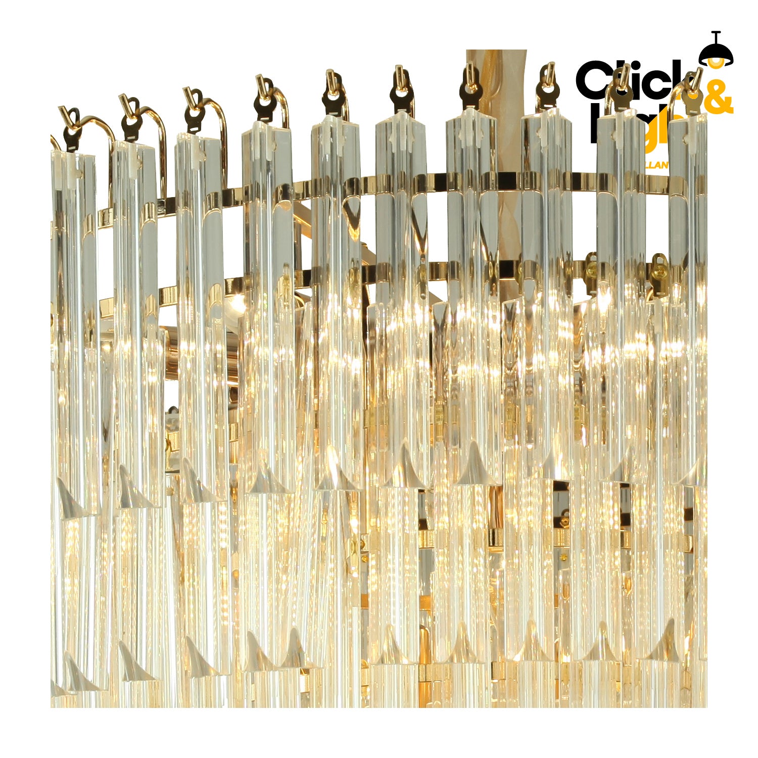 COLGANTE CLÁSICO ANGELA DORADO CLARO