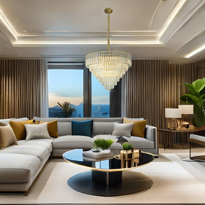 COLGANTE CLÁSICO ANGELA DORADO CLARO