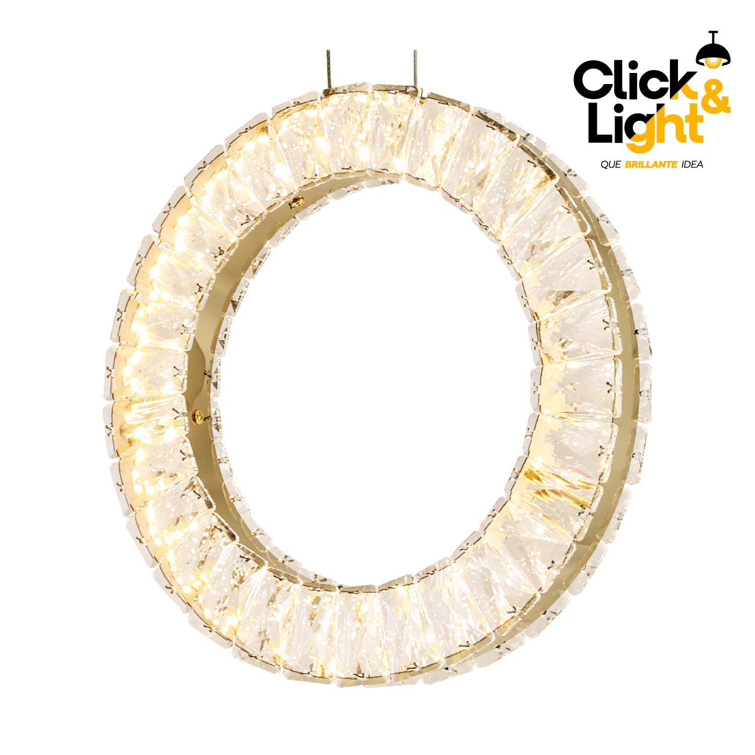 COLAGANTE MODERNO DAISY DORADO CLARO