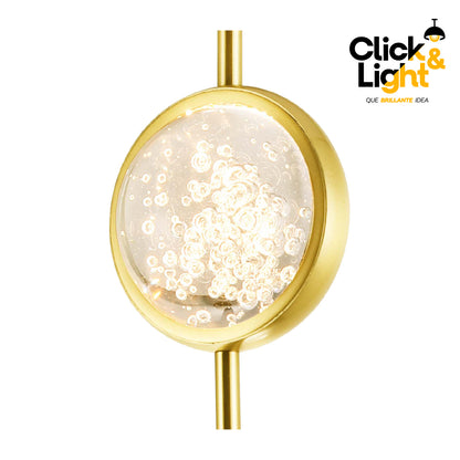 COLGANTE DAYANA MODERNO DORADO CLARO