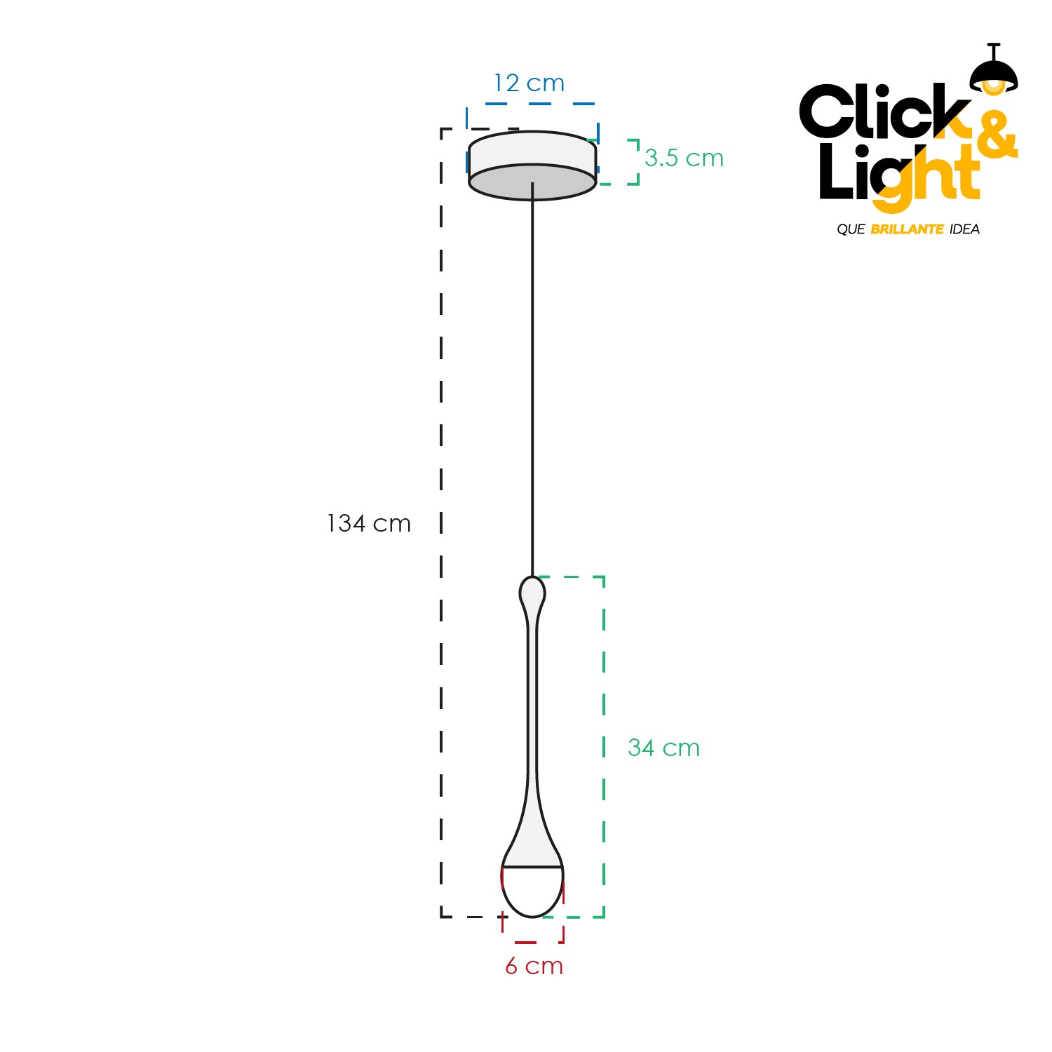 LÁMPARA DE TECHO DISA MODERNA COLOR CROMO CLARO