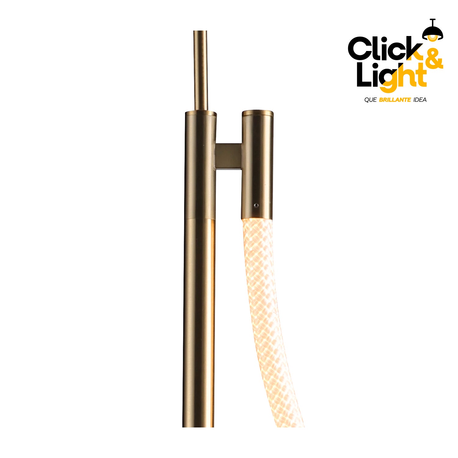 Colgante Minimalista Balance Color Dorado Blanco