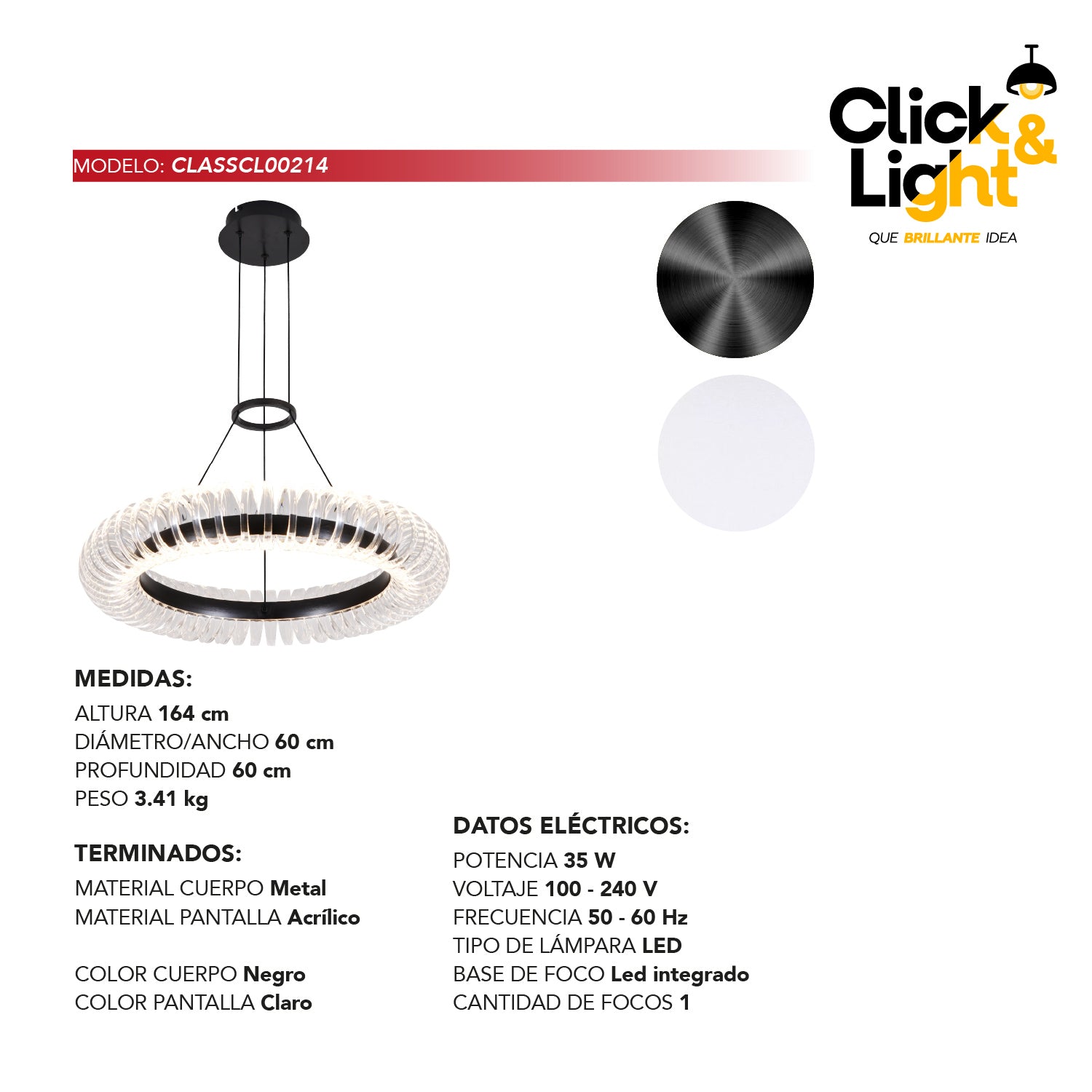 Colgante Orien Estilo Contemporáneo