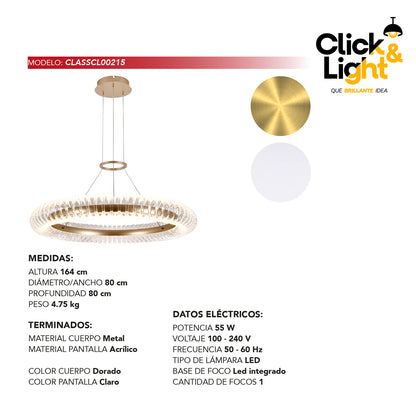 Colgante Velaris Estilo Contemporáneo