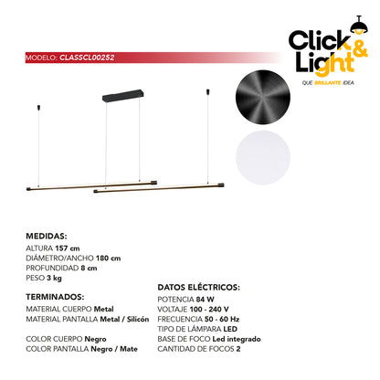 Colgante Altior Estilo Minimalista