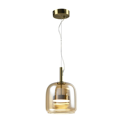 Colgante Aurelia Dorado Ámbar Moderno