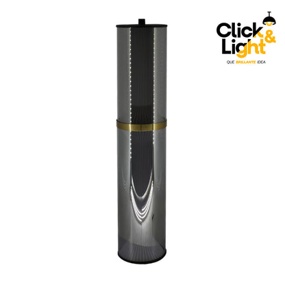 Lampara Colgante Cuprum Negro Estilo Moderno