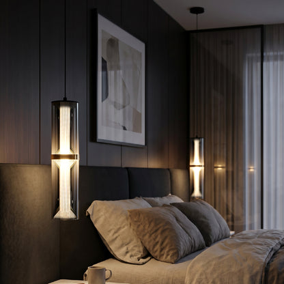 Lampara Colgante Cuprum Negro Estilo Moderno