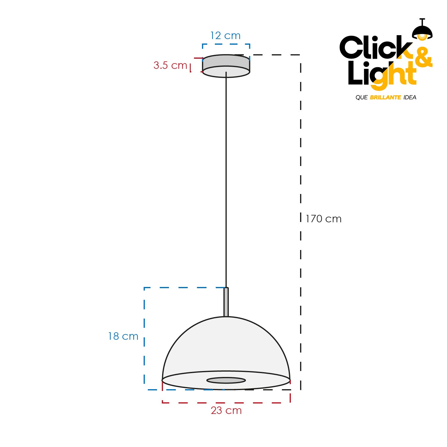 LÁMPARA COLGANTE ESTILO MODERNO KROPUX