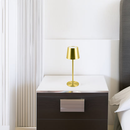 Lámpara de Mesa Contemporánea Any Color Dorado